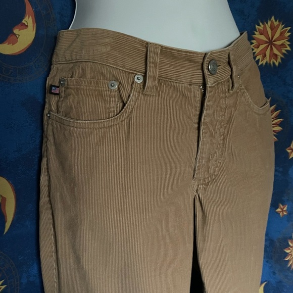 Vintage Y2K Polo Ralph Lauren tan low rise corduroy pants - Picture 7 of 14